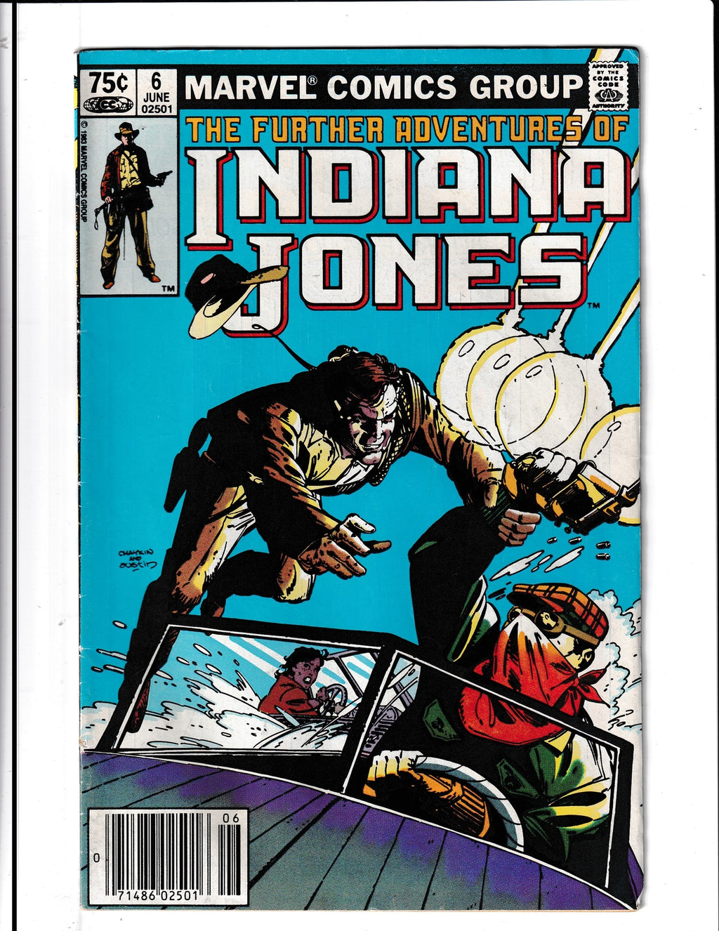 Indiana Jones #6 (1983) Canadian Newsstand Marvel Comics