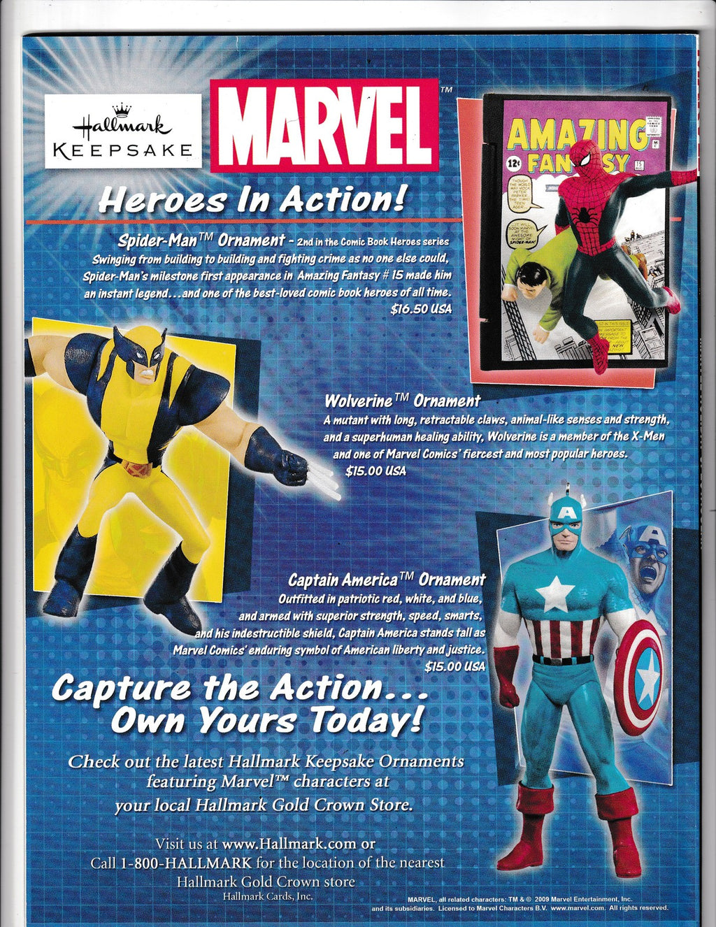 Marvel Holiday Spectacular #1 (2009) Marvel Comics