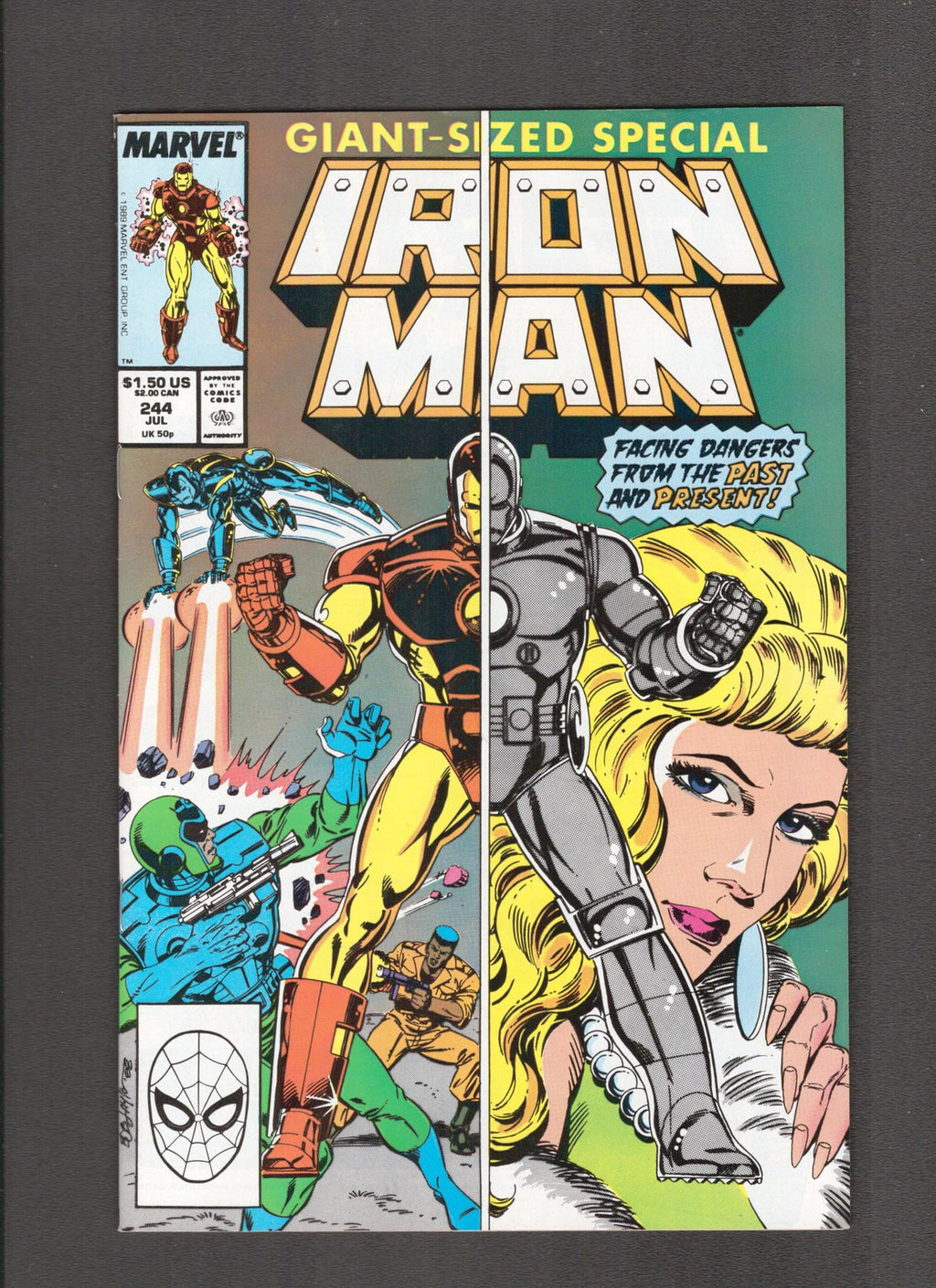 Iron Man #244 (1989) Bob Layton - Higher Grade Marvel Comics