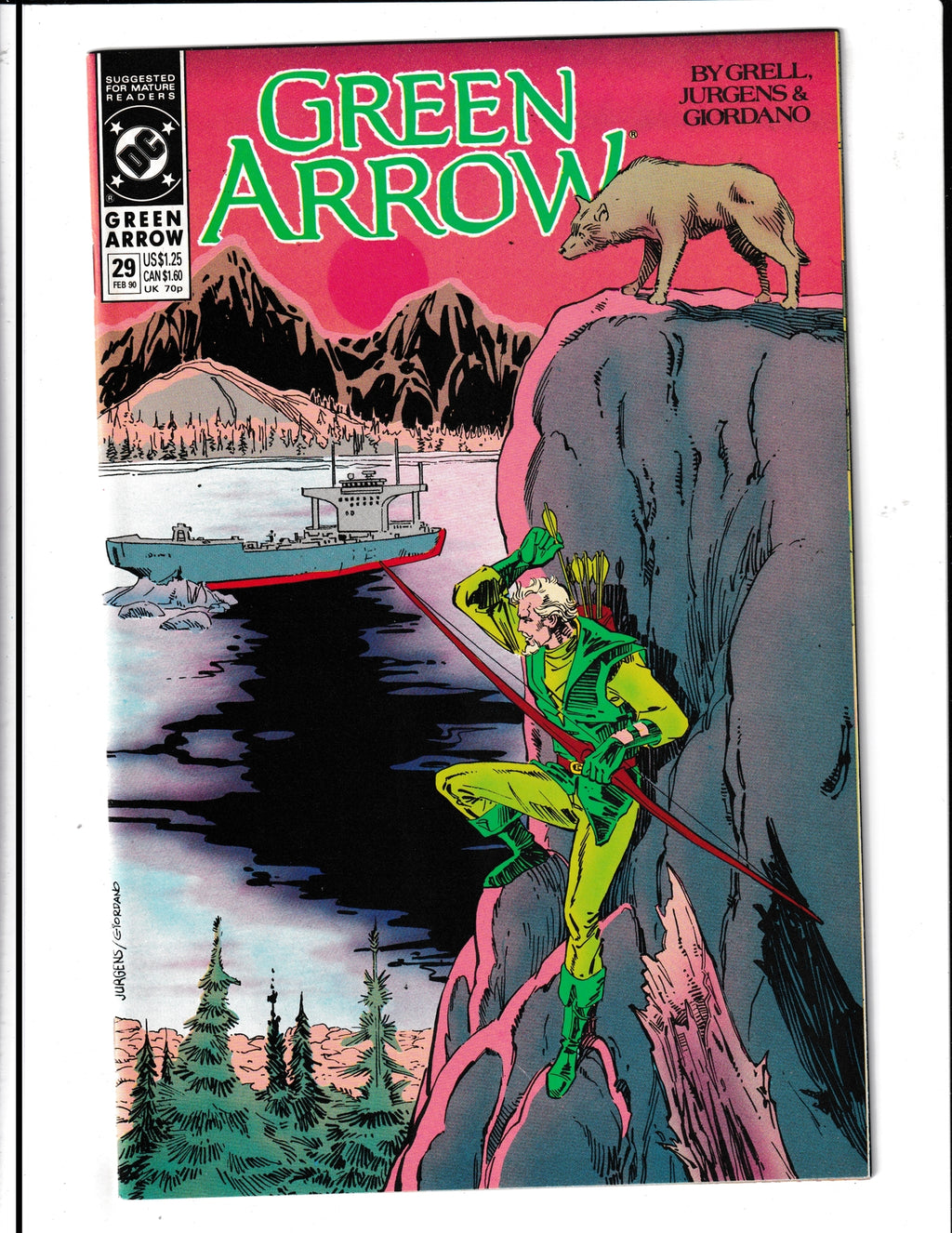 Green Arrow #29 (1990) HIGH GRADE Vol. 2 DC Comics