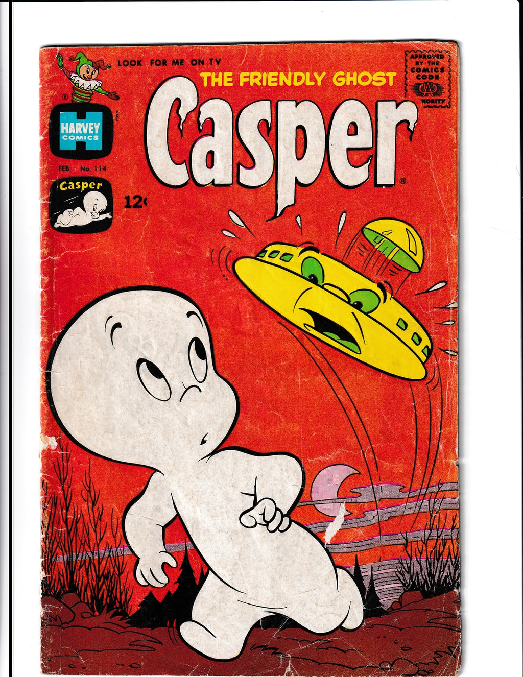 Friendly Ghost, Casper #114 (1968) Harvey Comics
