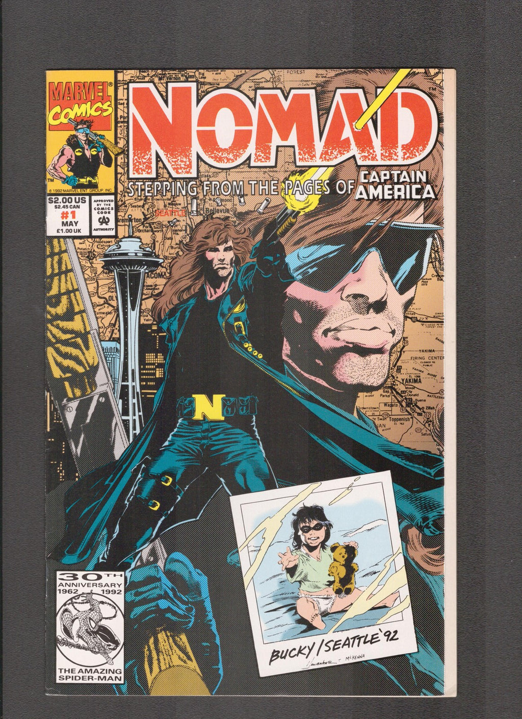 Nomad #1 (1992) Mark McKenna Marvel Comics
