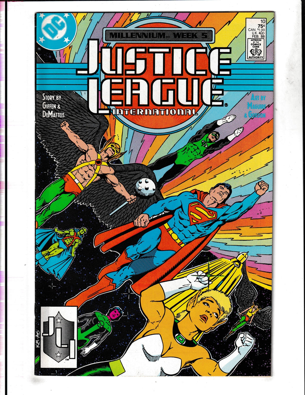 Justice League International #10 (1988) DC Comics