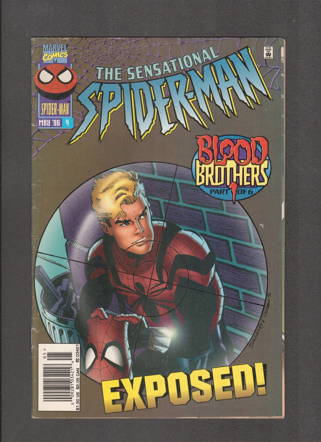 Sensational Spider-Man #4 (1996) Dan Jurgens Marvel Comics