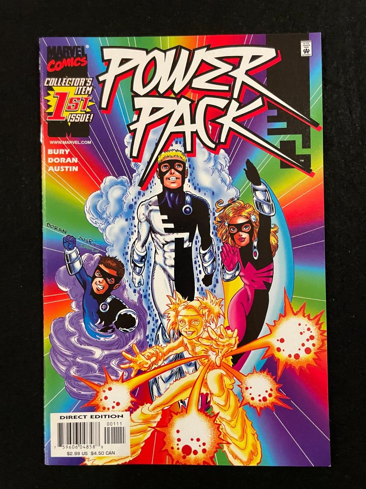 Power Pack - Complete Set of 4 #1-4 (2000) Marvel Comics