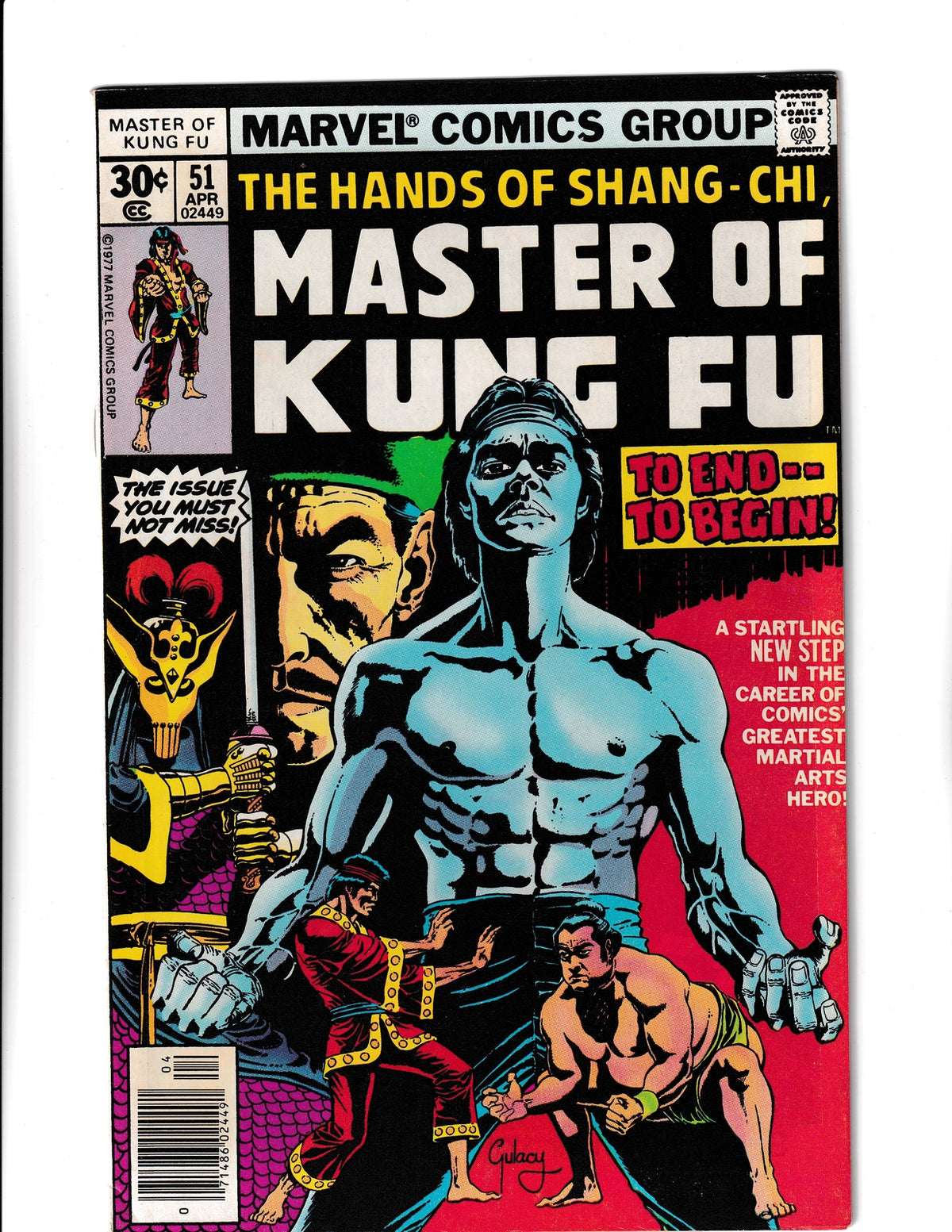 Master of Kung Fu #51 (1977) Marvel Comics