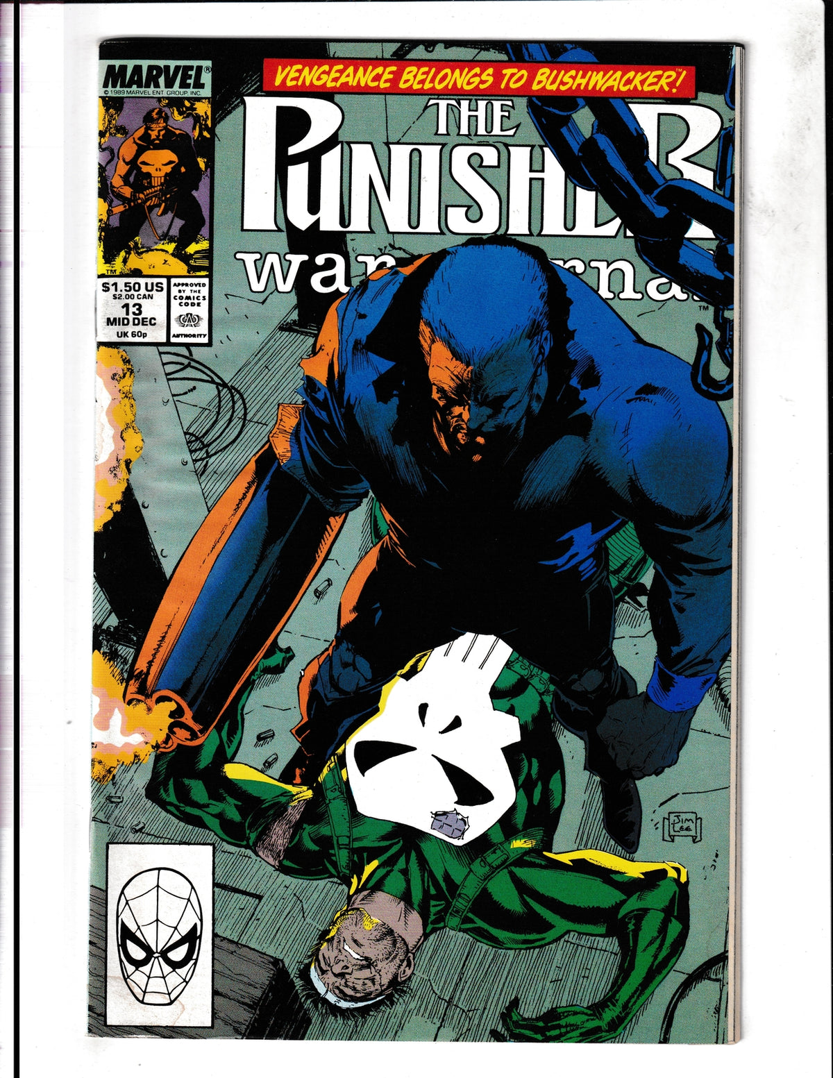 Punisher: War Journal #13 (1989) Marvel Comics SKU:1515