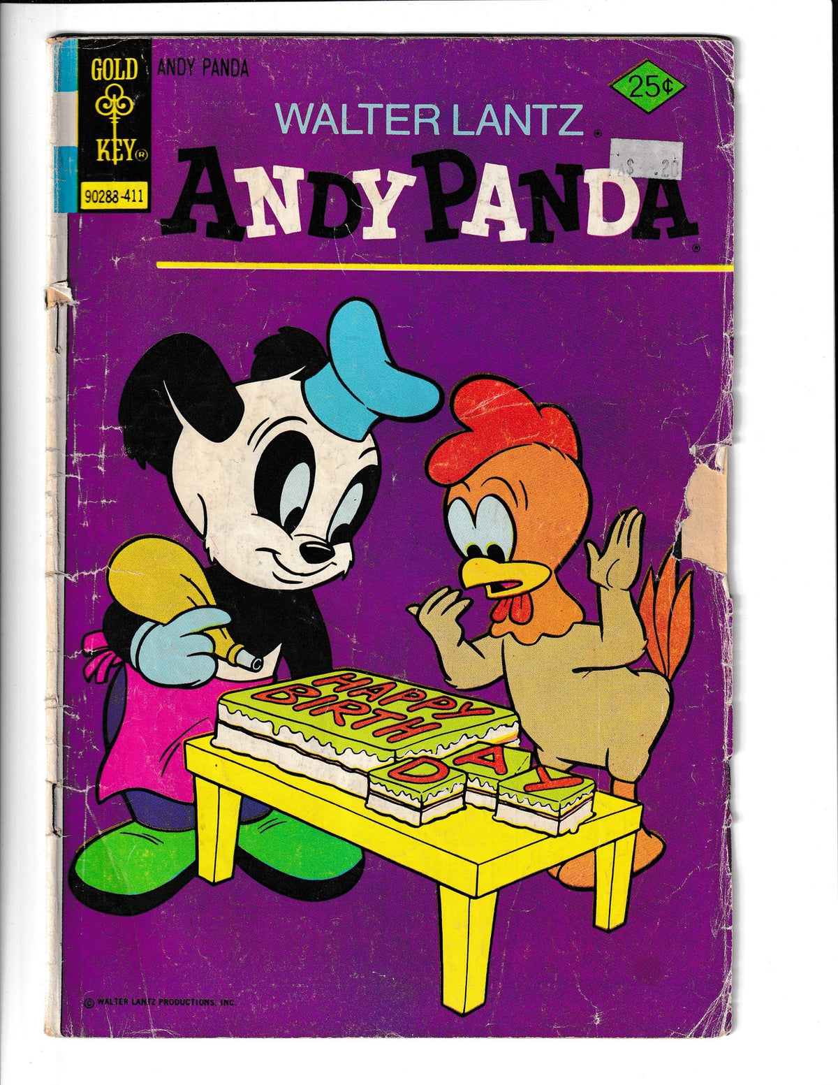 Andy Panda #6 (1974) Low Grade Gold Key Comics