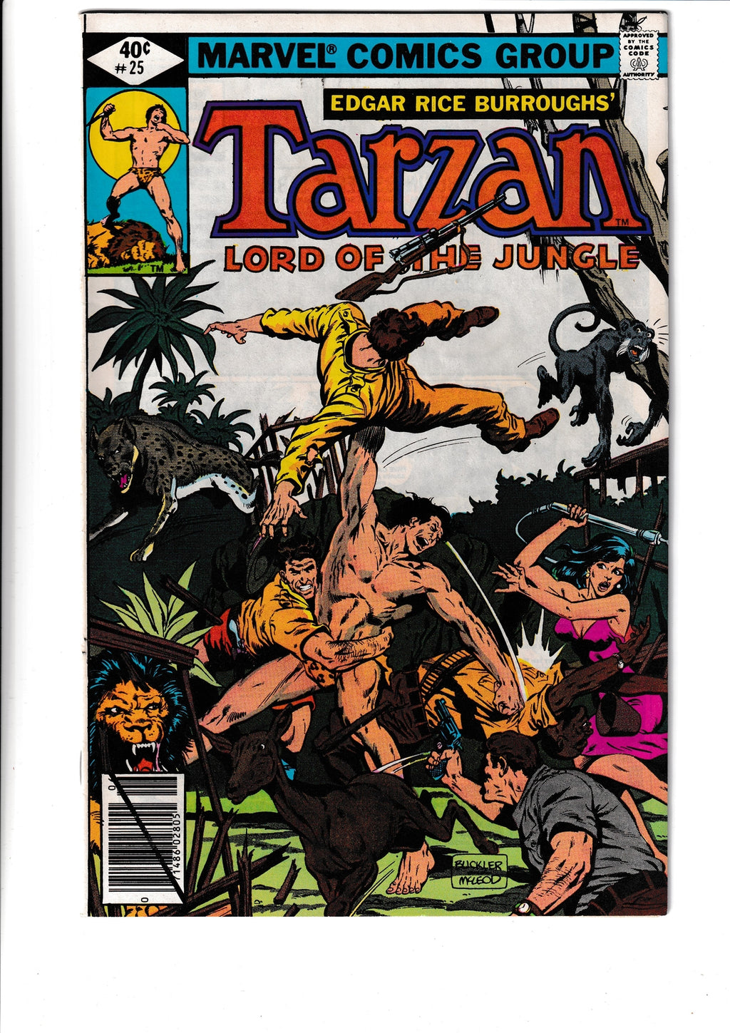 Tarzan #25 (1979) Marvel Comics