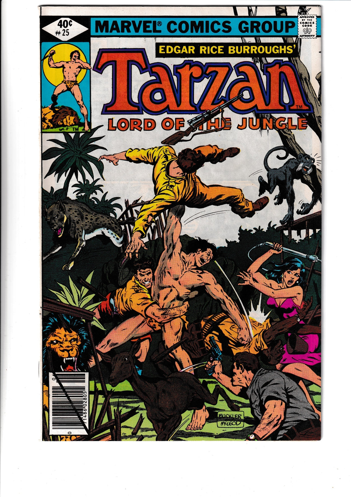 Tarzan #25 (1979) Marvel Comics