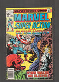 Marvel Super Action #2 (1977) Captain America, Red Skull Marvel Comics