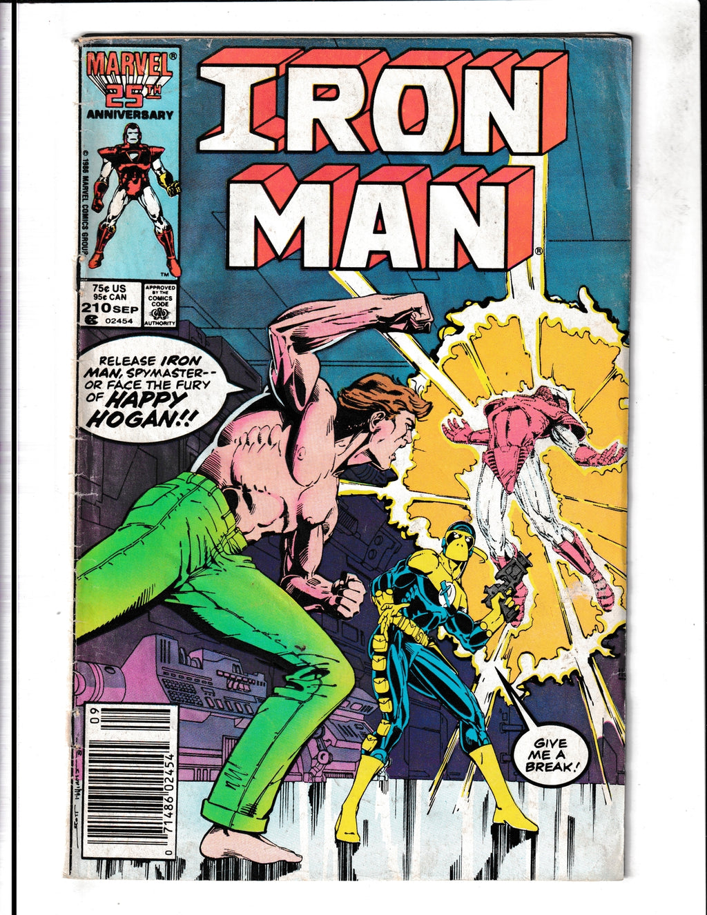 Iron Man #210 (1986) Marvel Comics SKU:1456