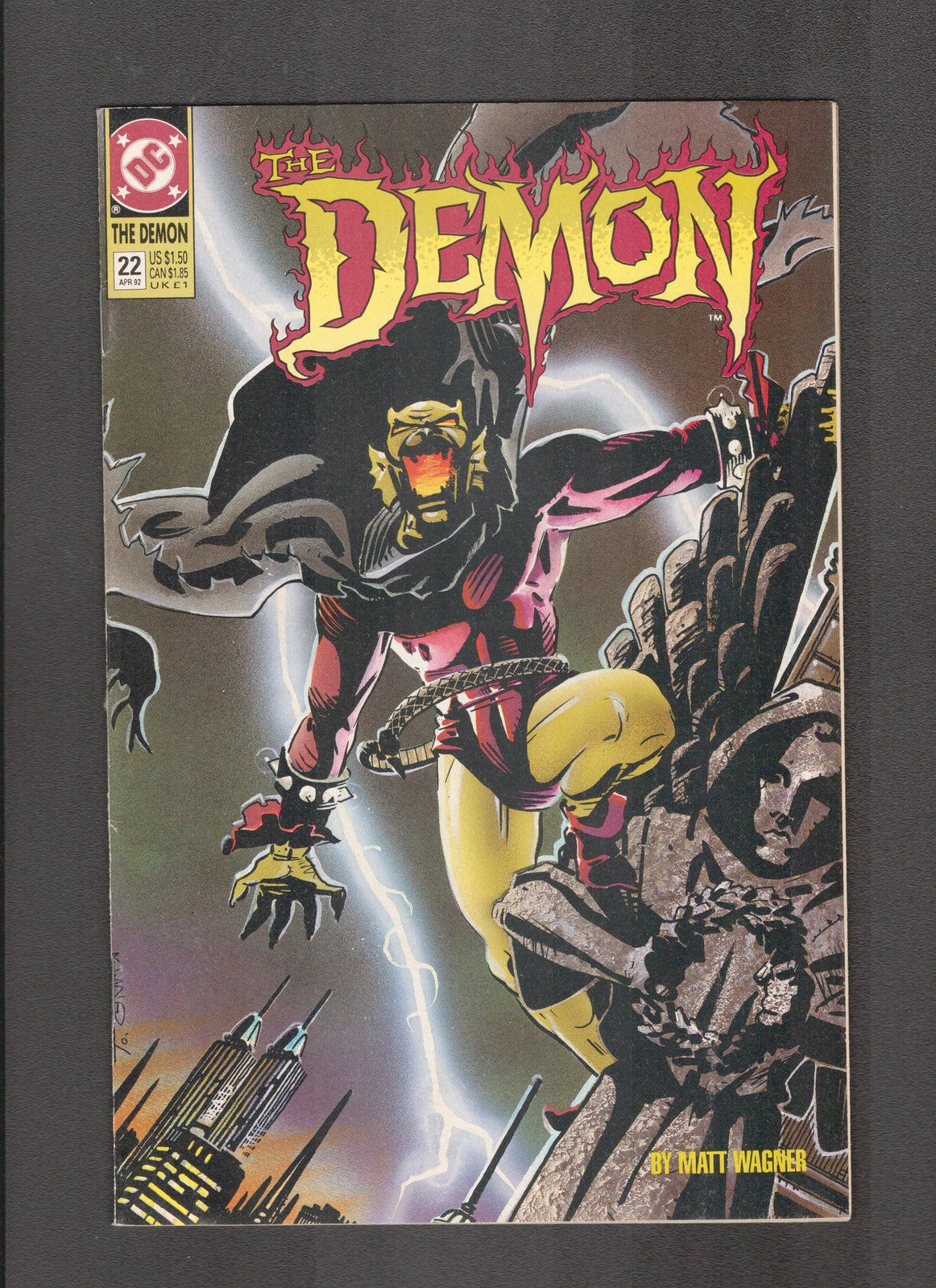 Demon #22 (1992) HIGH GRADE - Matt Wagner DC Comics
