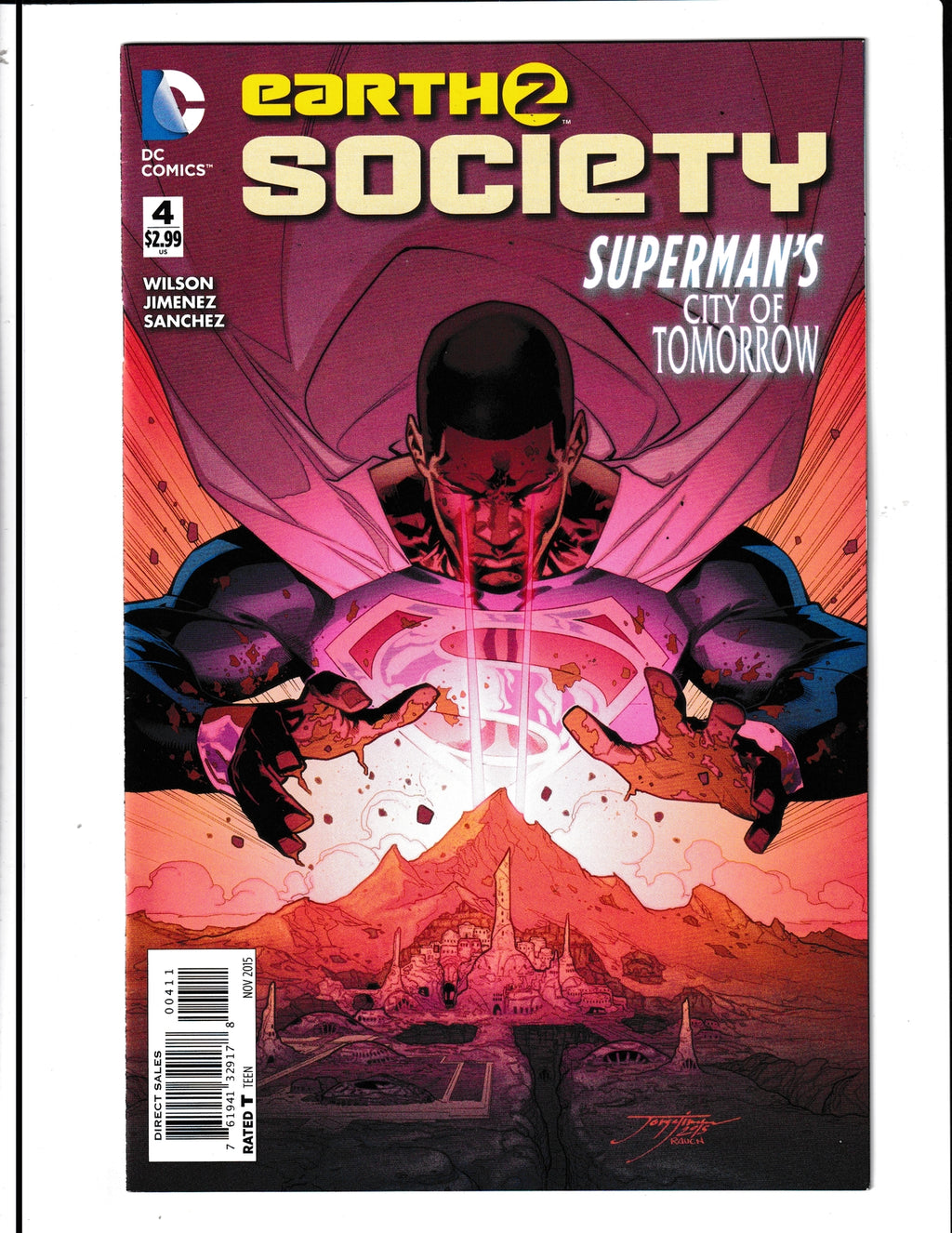 Earth 2: Society #4 (2015) DC Comics