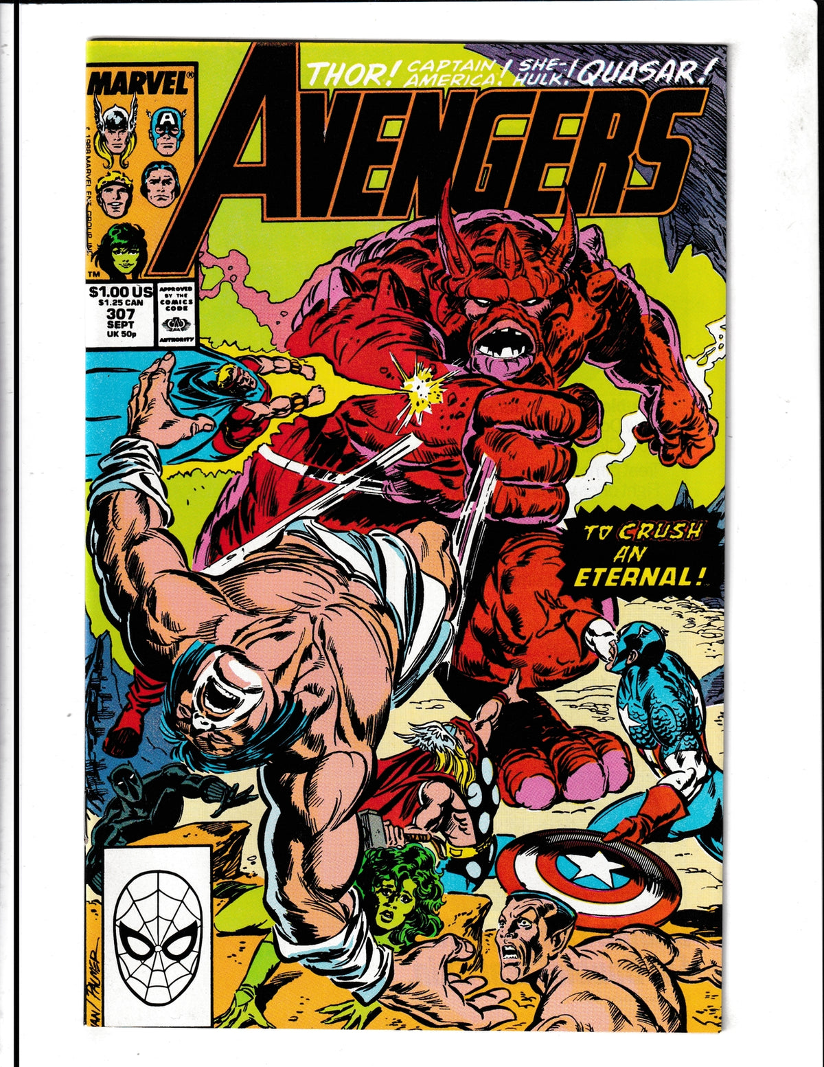Avengers #307 (1989) Higher Grade Marvel Comics