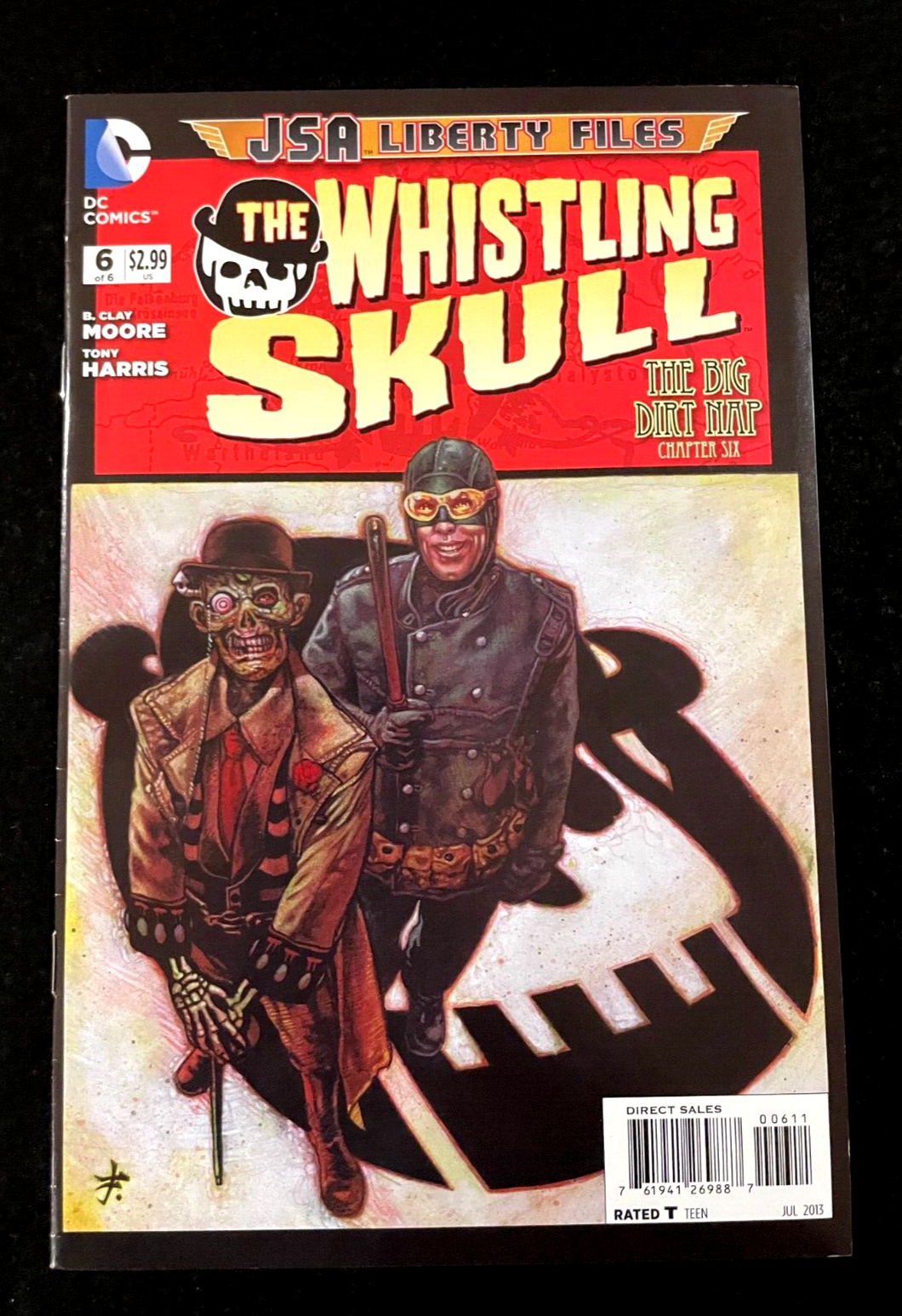 JSA Liberty Files: The Whistling Skull - Complete Set of 6 #1-6 (2013) DC Comics