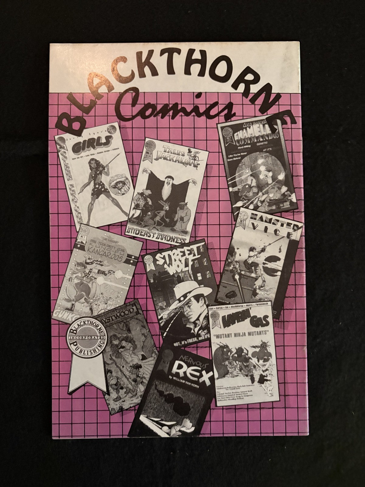 Cold Blooded Chameleon Commandos - Complete Set of 5 #1-5 (1986/87) Blackthorne