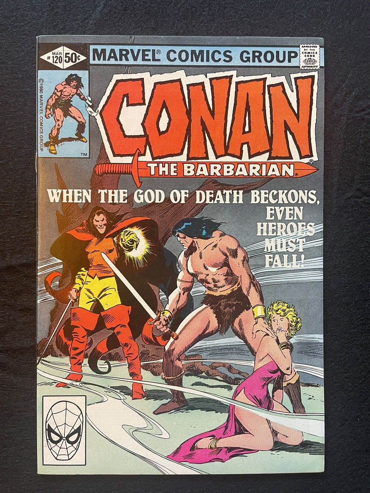 Conan the Barbarian #120 1981 "God of Death Beckons" - Marvel Comics