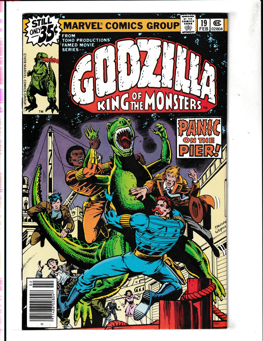 Godzilla #19 (1979) Herb Trimpe, Doug Moench Marvel Comics