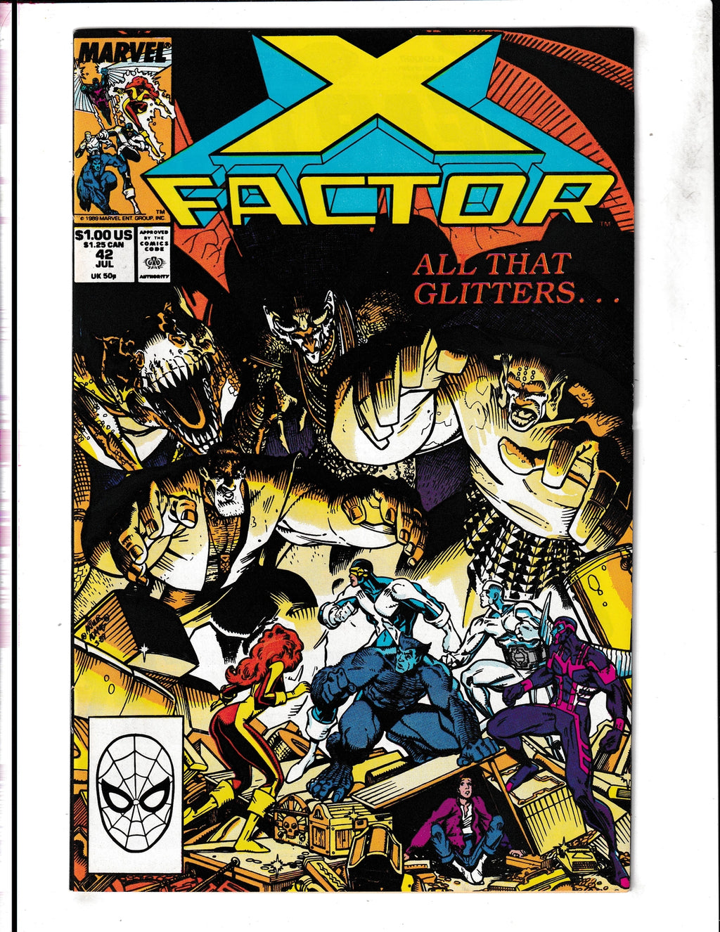 X-Factor #42 (1989) Higher Grade Marvel Comics