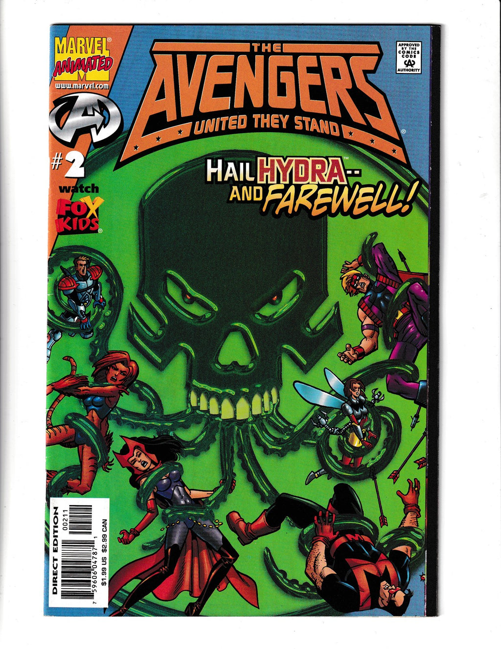 Avengers: United They Stand #2 (1999) Hail Hydra Marvel Comics