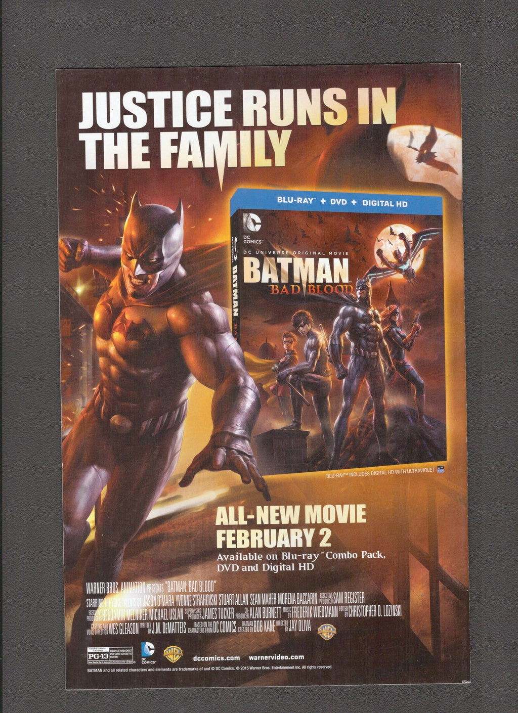 Batman and Robin: Eternal #17 (2016) Dave Finch DC Comics