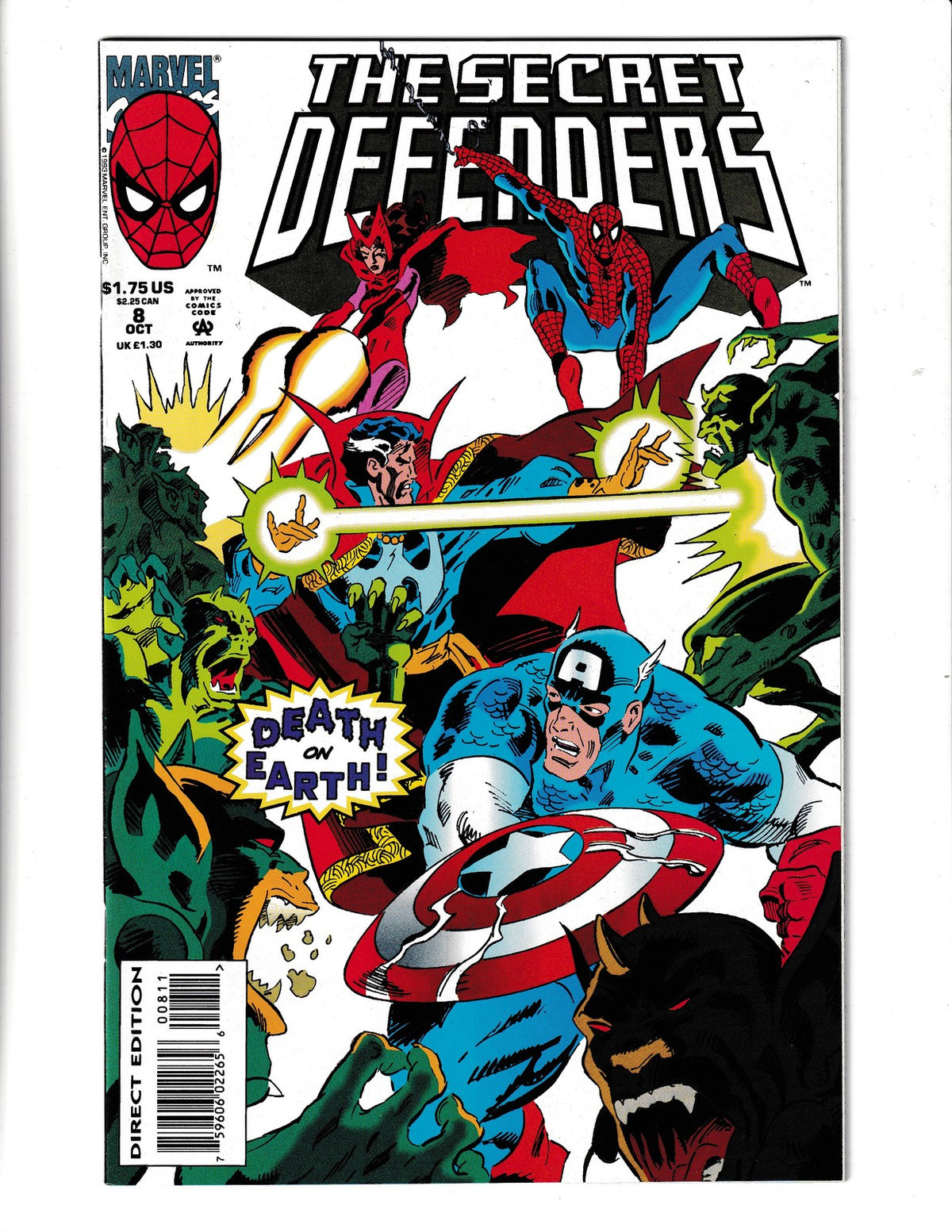 Secret Defenders #8 (1993) Marvel Comics