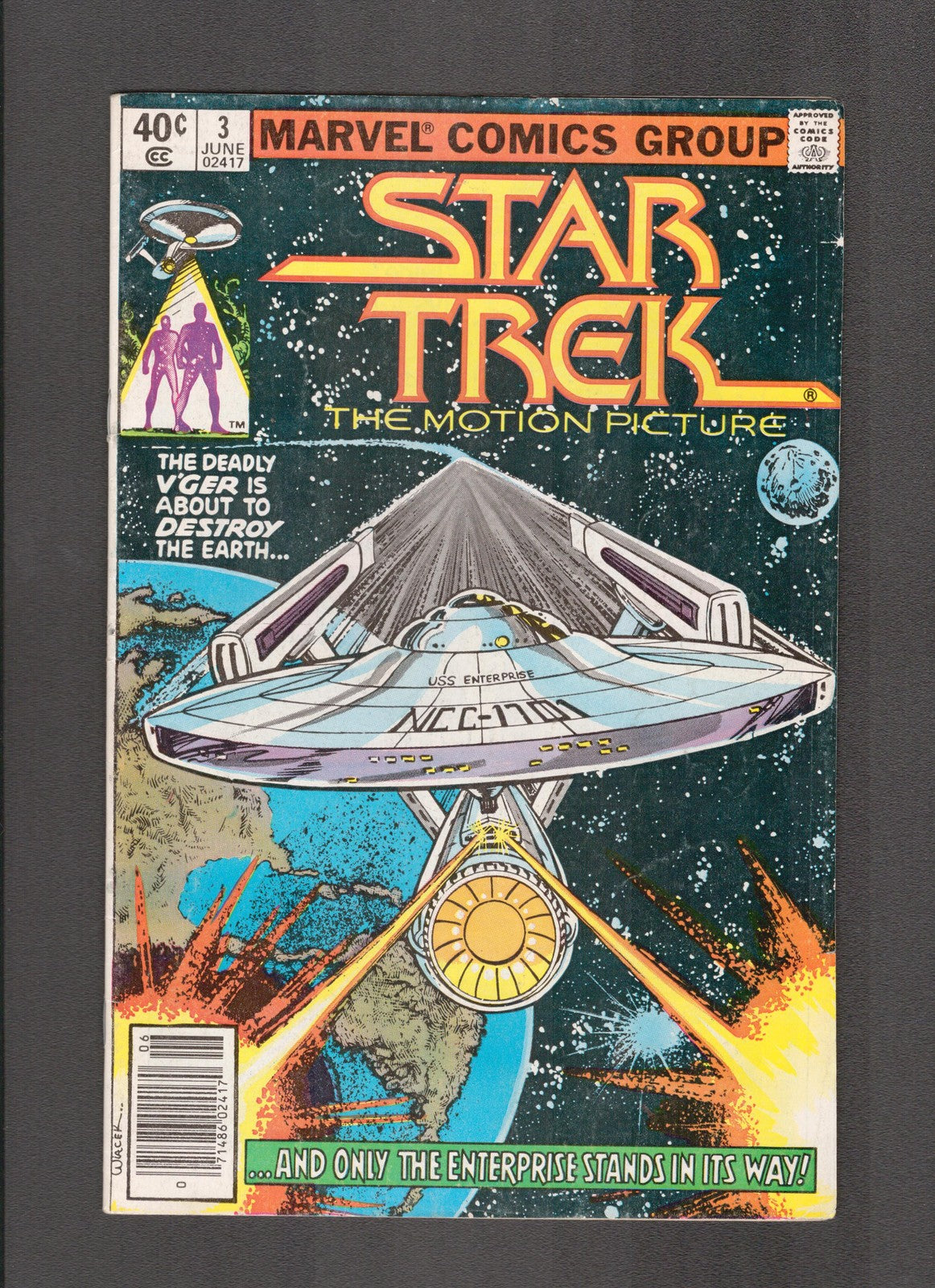 Star Trek #3 (1980) Klaus Jansen Marvel Comics