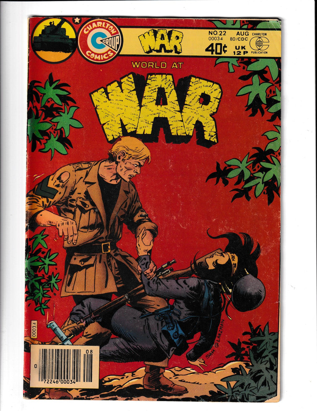 War #22 (1980) Charlton Comics