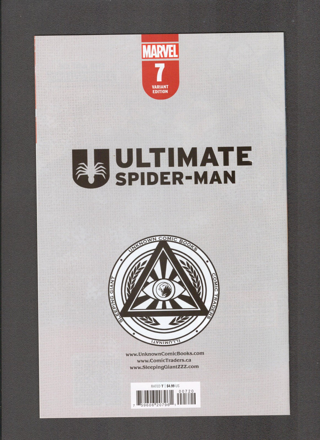 Ultimate Spider-Man #7Illum-B (2024) Kirkham Virgin Marvel Comics