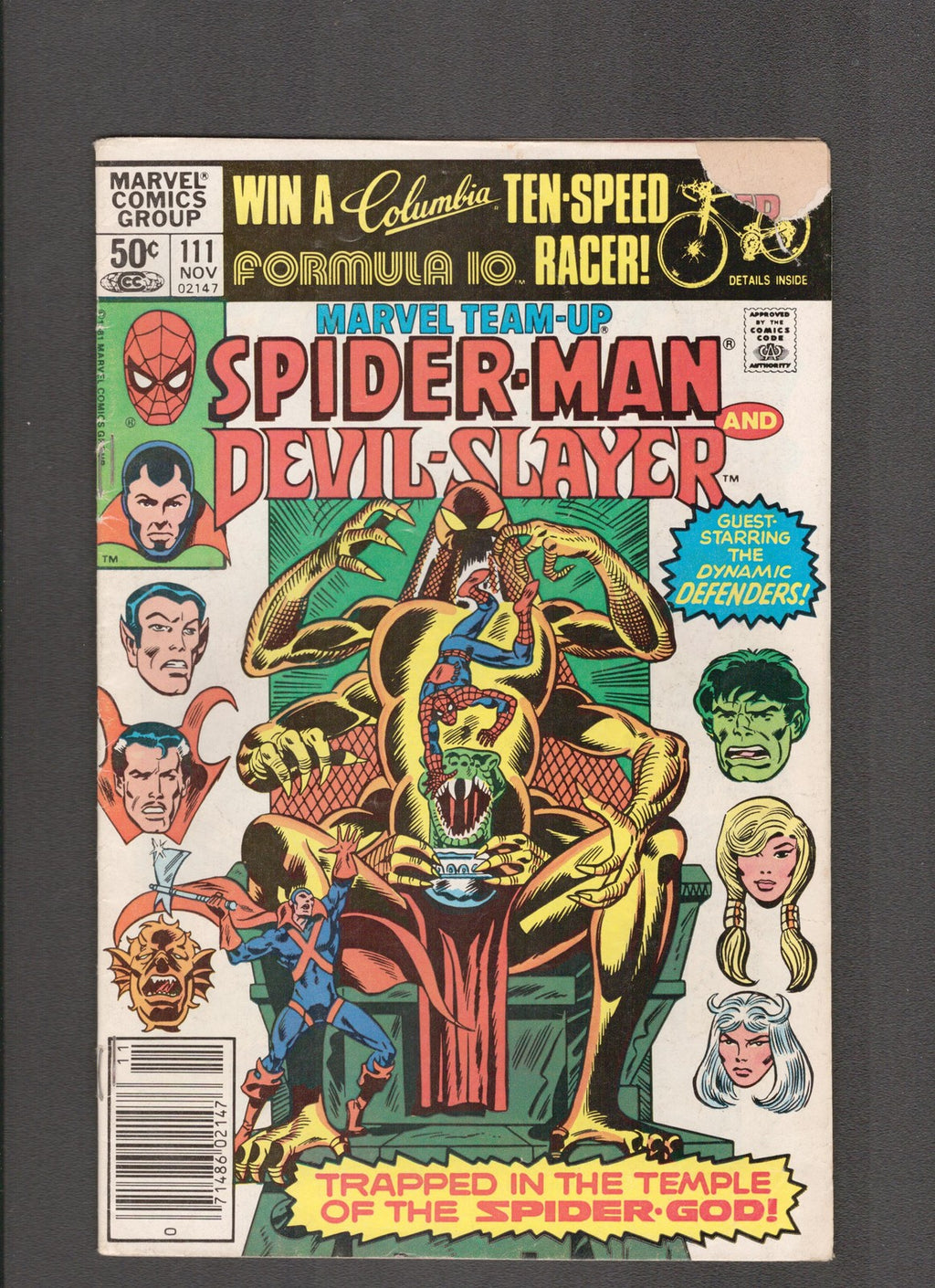 Marvel Team-Up #111 (1981) Spider-Man & Devil Slayer Marvel Comics