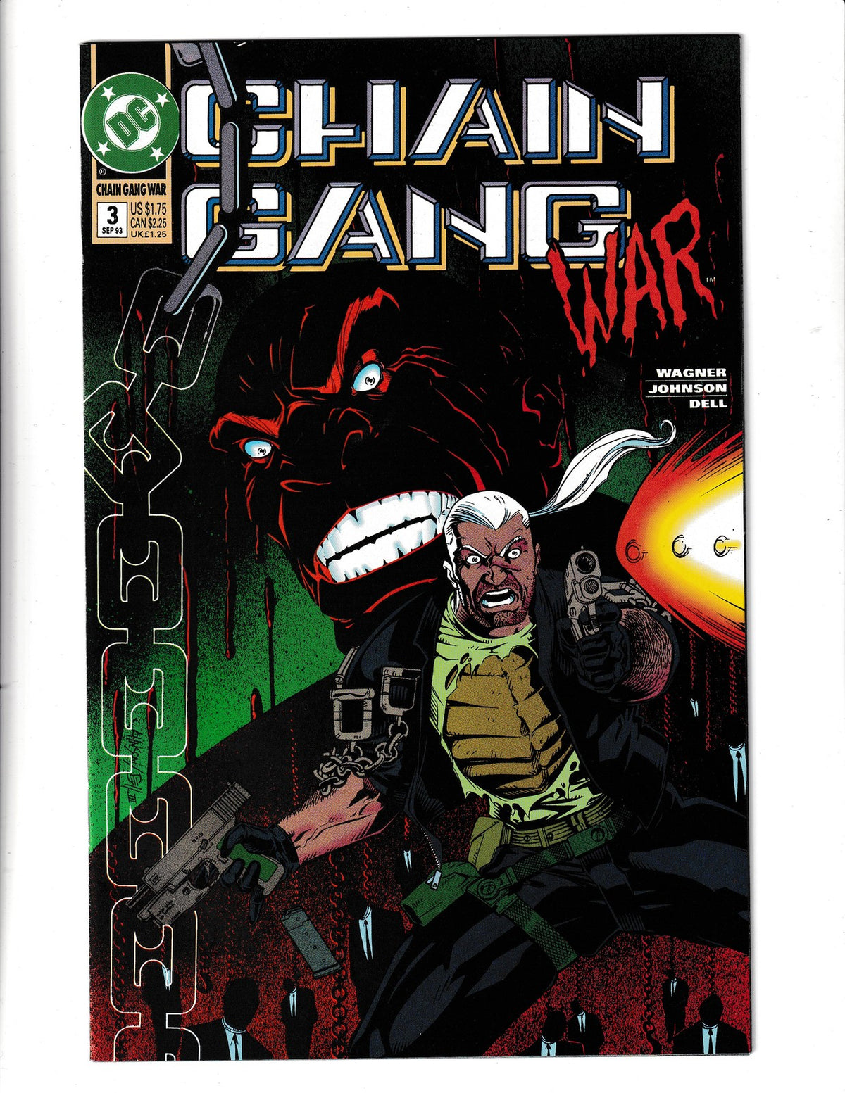 Chain Gang War #3 (1993) Johnson DC Comics