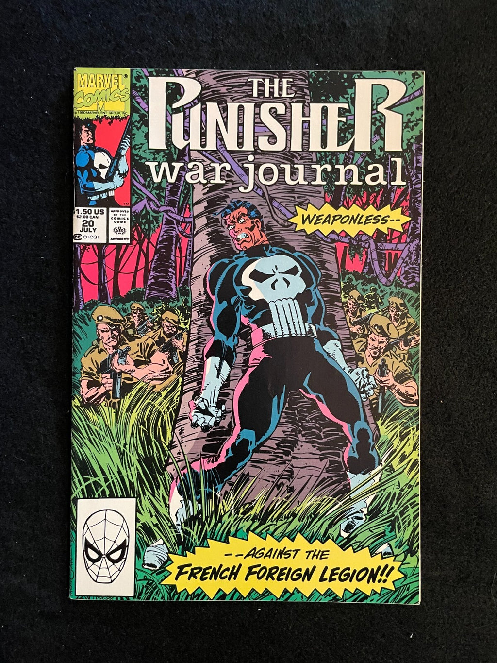 Punisher War Journal #20 1990  Marvel Comic