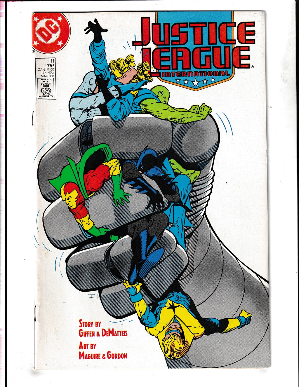 Justice League International #11 (1988) DC Comics