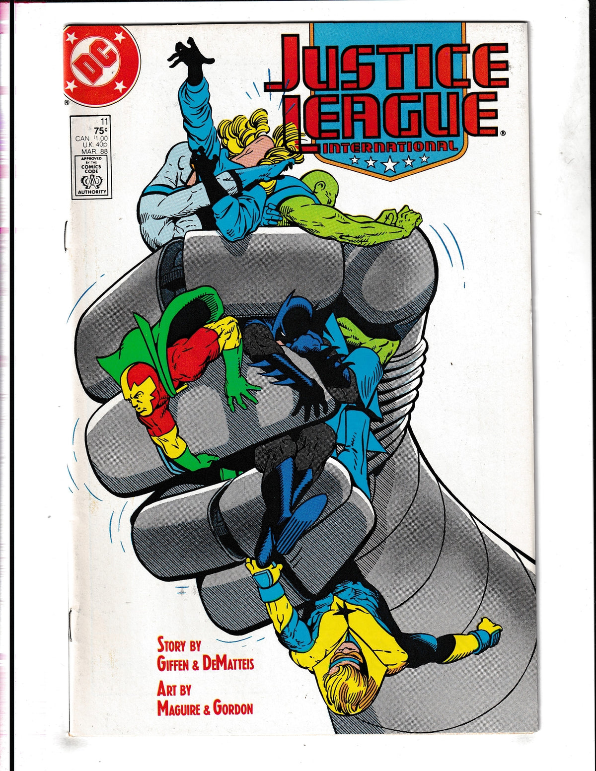 Justice League International #11 (1988) DC Comics