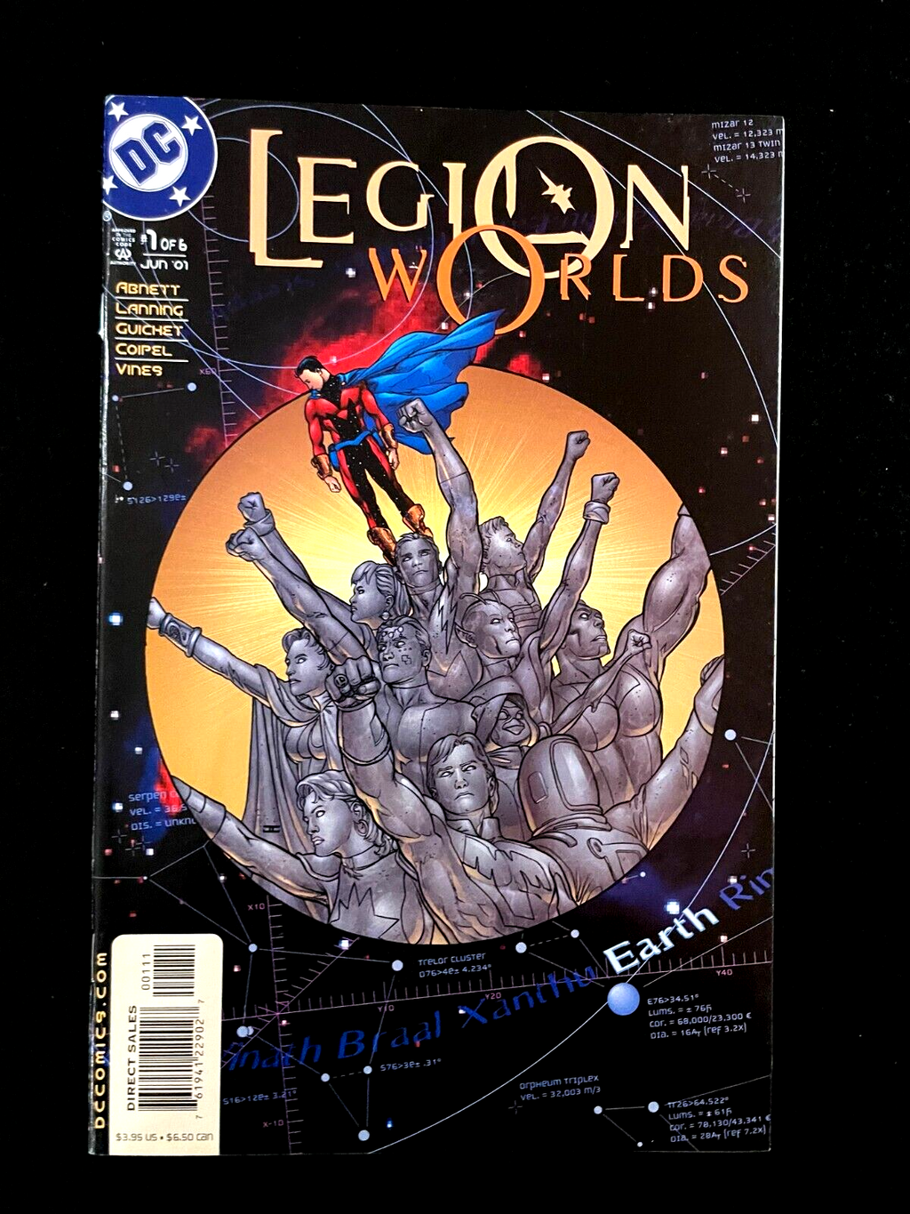 Legion Worlds Set of 6 #1-6 (2001) DC Comics