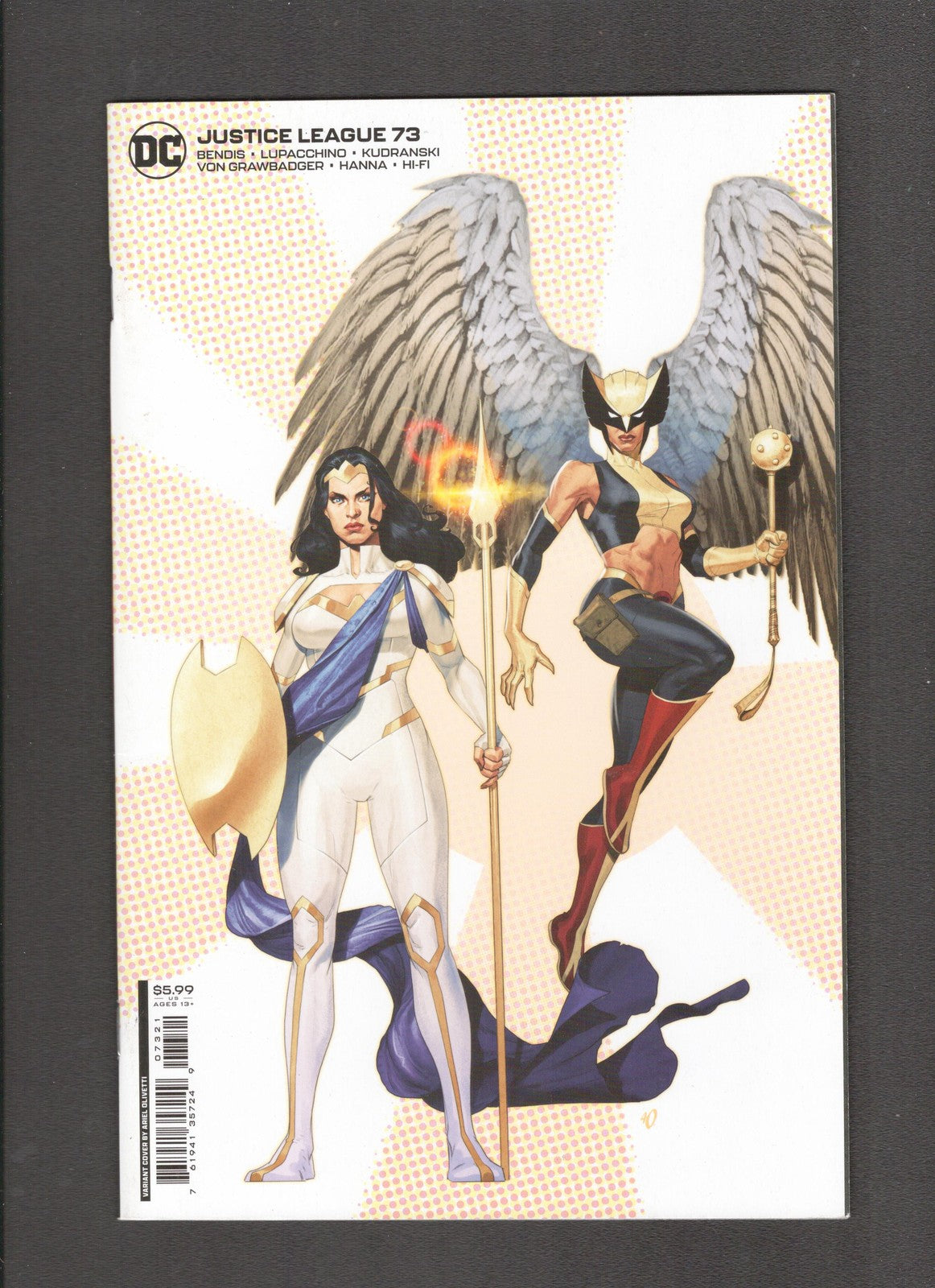 Justice League #73 (2022) Ariel Olivetti Variant DC Comics