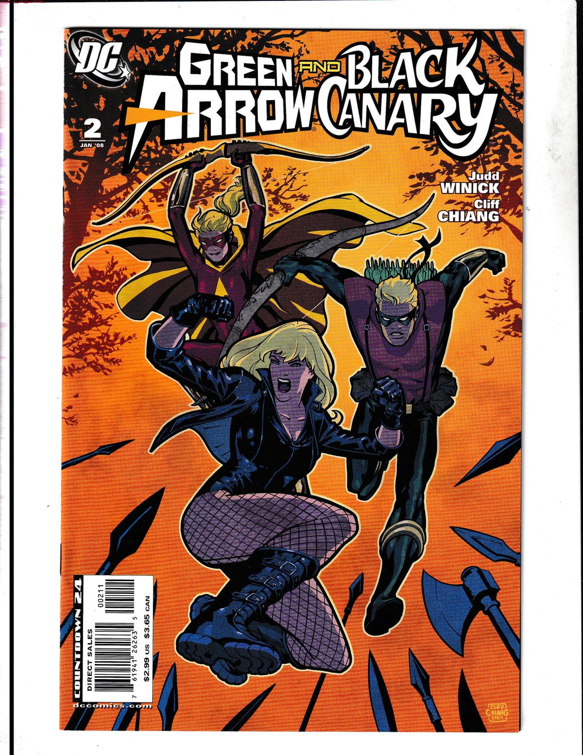 Green Arrow and Black Canary #2 (2008) DC Comics