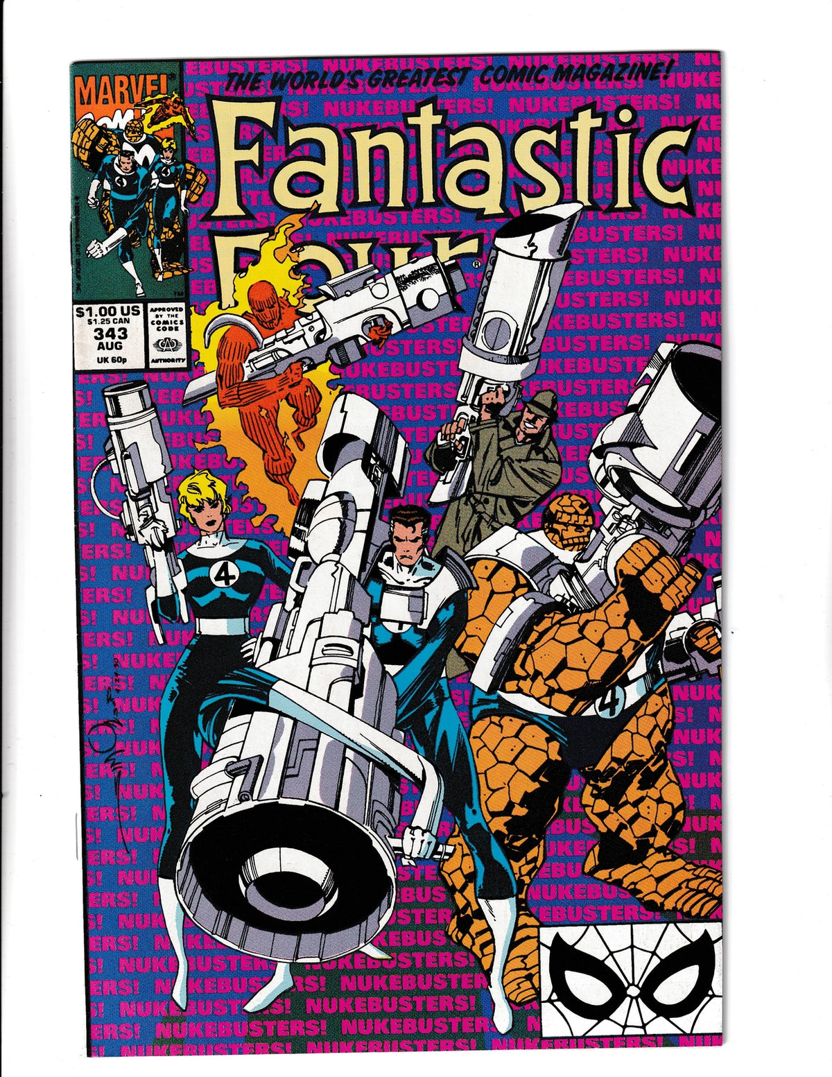 Fantastic Four #343 (1990) Marvel Comics SKU:060