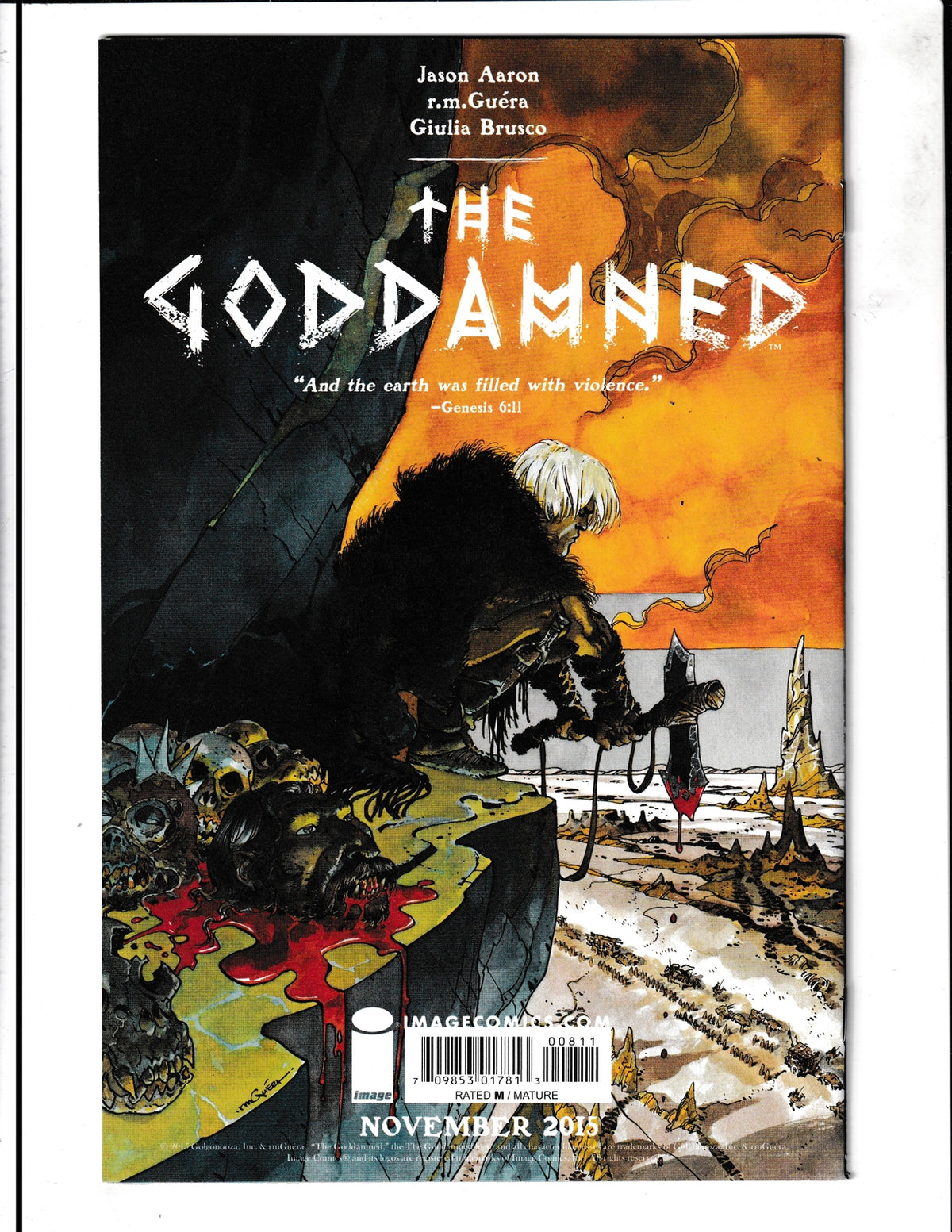 Rumble #8 (2015) Image Comics