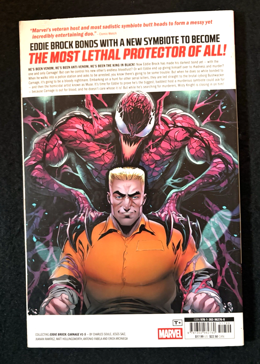 Eddie Brock: Carnage #1 2025 TPB Graphic Novel Marvel Comics
