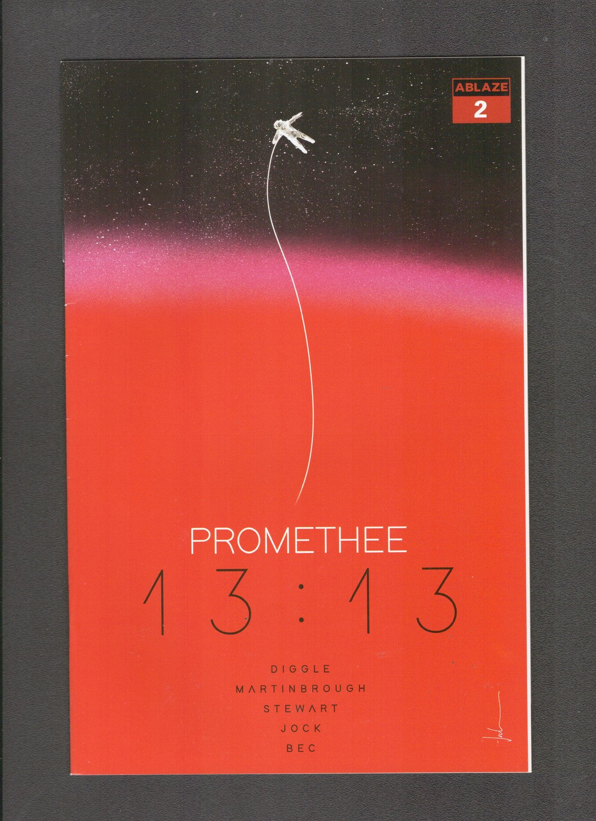 Promethee 13:13 #2 (2022) Jock Cover Ablaze Comics