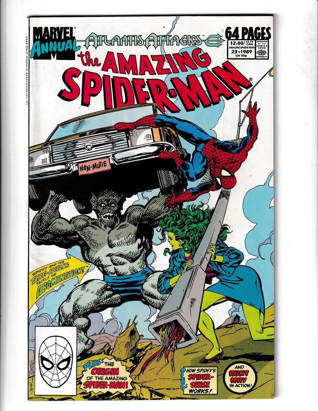 Amazing Spider-Man Annual #23 (1989) Marvel Comics