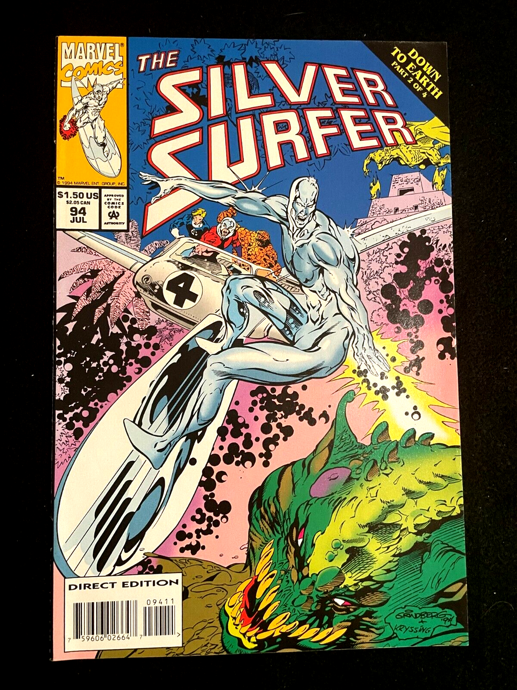 Silver Surfer #94 1994 - HIGHER GRADE Marvel Comics