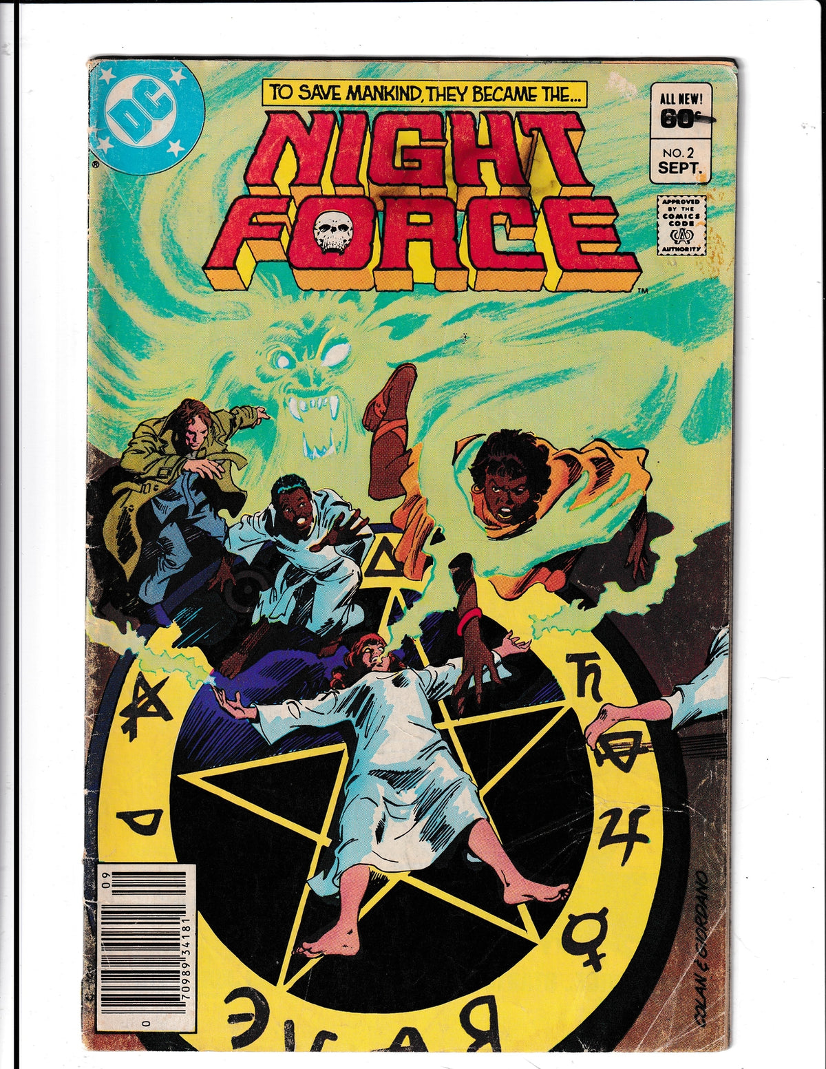 Night Force #2 (1982) DC Comics SKU:336