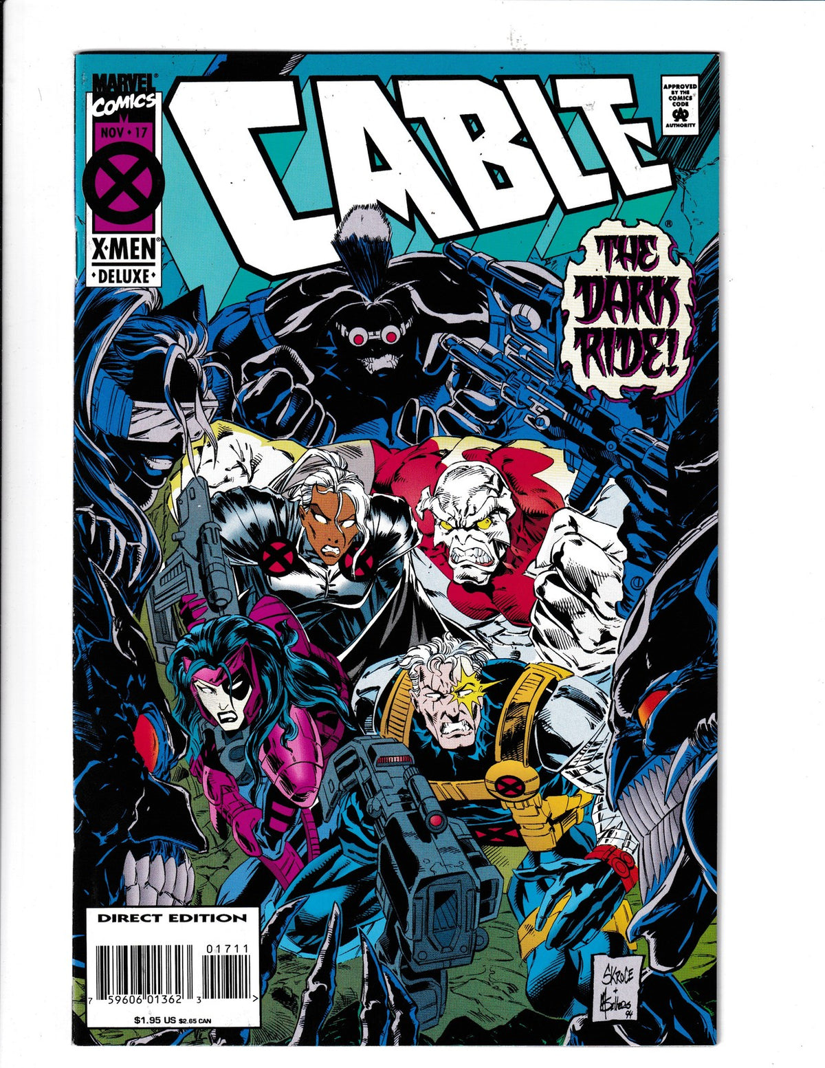 Cable #17 (1994) 1st Deadbolt Marvel Comics
