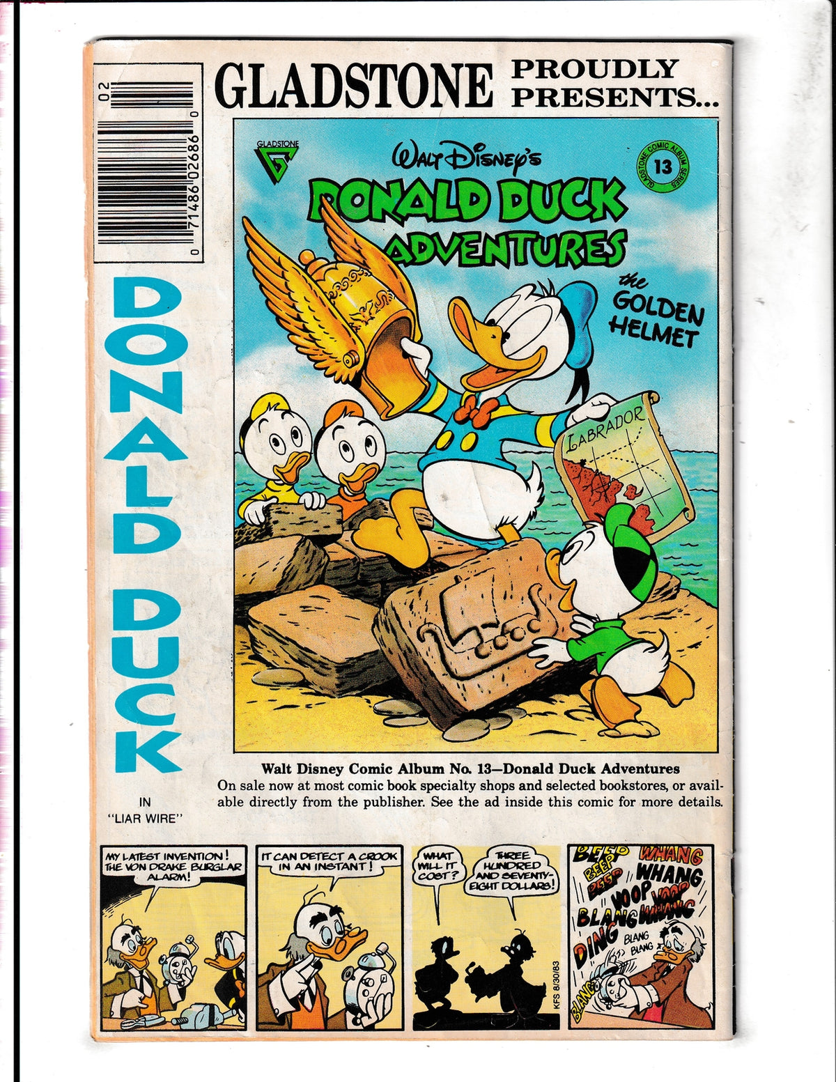 Walt Disney's Comics and Stories #536 (1989) Gladstone Comics SKU:1800