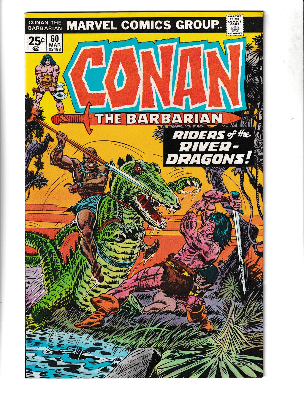 Conan the Barbarian #60 (1976) MVS B-48 Dracula Marvel Comics
