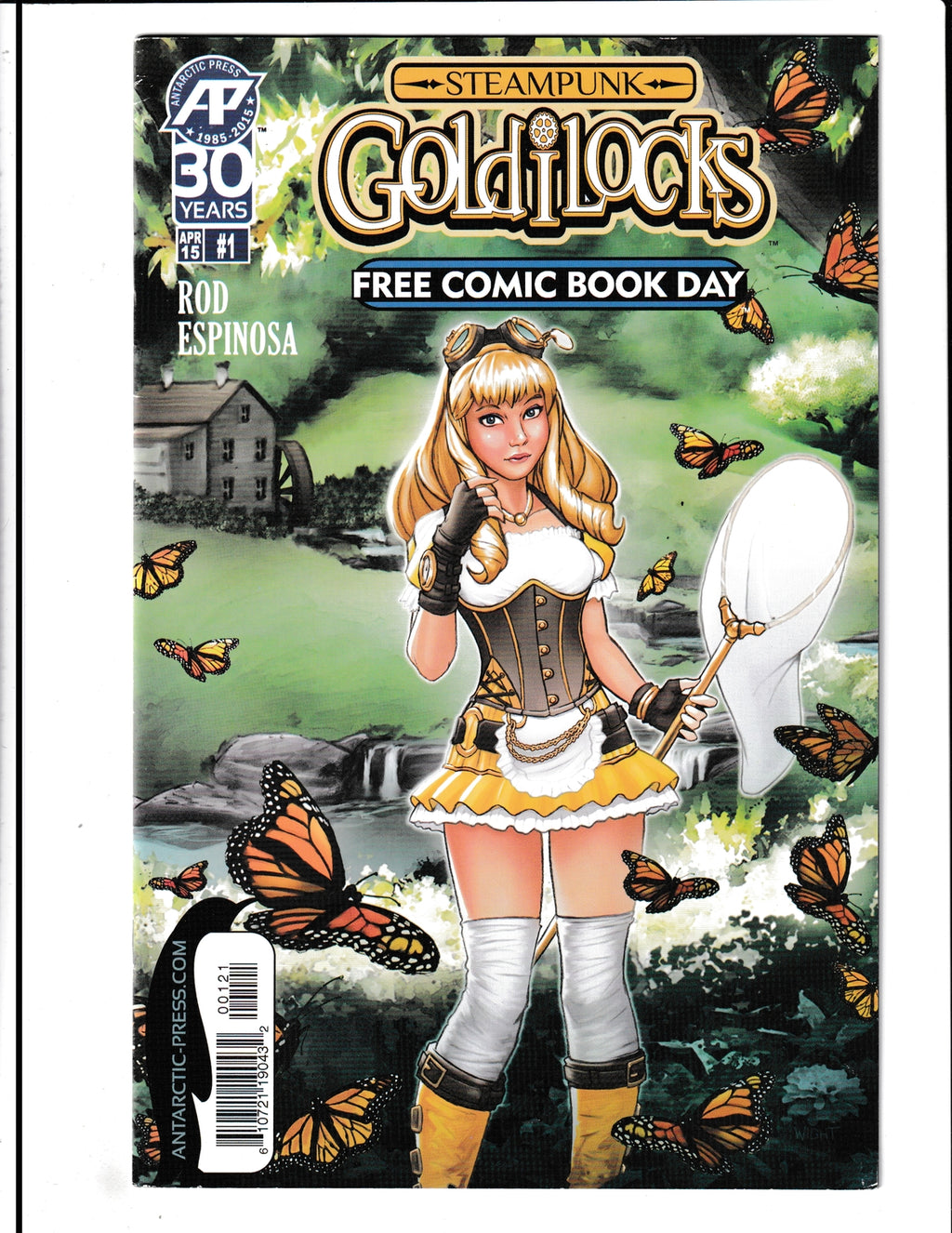Steampunk Goldilocks - Free Comic Book Day #1 (2015) Antarctic Press Comics