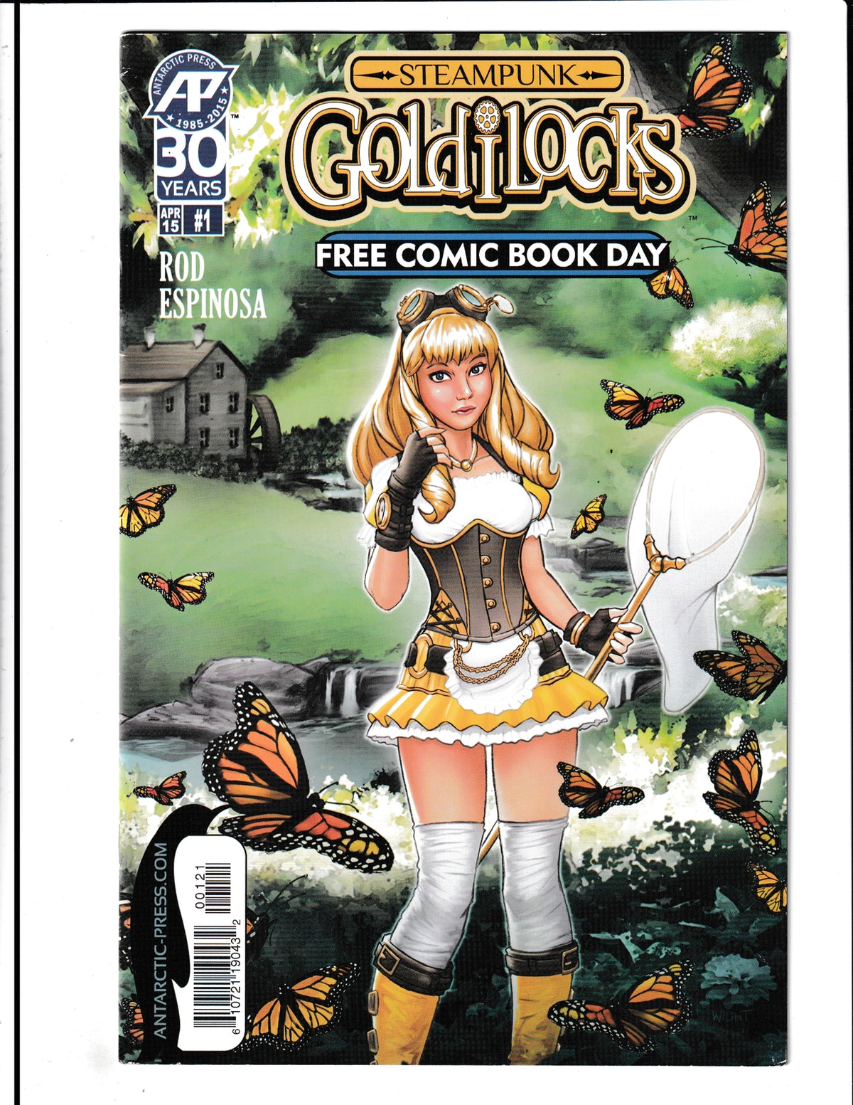 Steampunk Goldilocks - Free Comic Book Day #1 (2015) Antarctic Press Comics